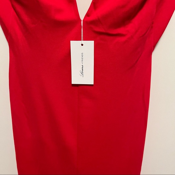 Lovers and Friends Rosa Gown in Red Rose - Picture 5 of 5